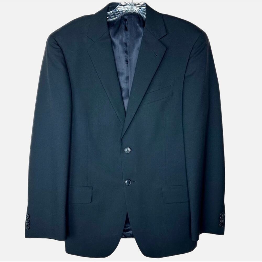 Vitale Barberis Canonico Wool Blazer - BLACK